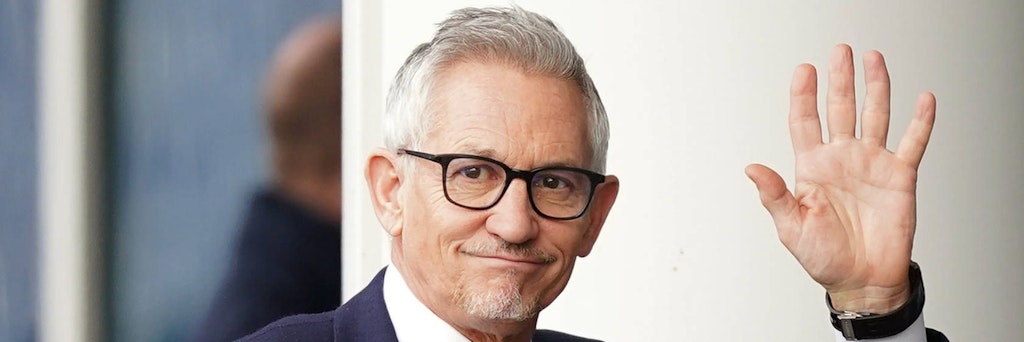 Gery Lineker besucht am Sonnabend Leicester City, weil die BBC ihn aus der beliebtesten Fußballsendung Englands gestrichen hatte.