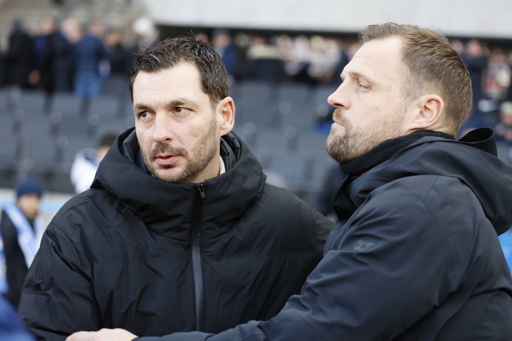 Seltene Einigkeit in der Bundesliga zwischen zwei Trainern. Sandro Schwarz von Hertha BSC und Bo Svensson von Mainz 05 waren einer Meinung: Hertha hätte den Strafstoß nicht bekommen dürfen.