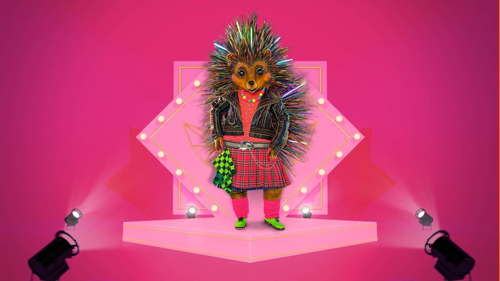 Dieser süße Igel wird in der neuen Staffel von „The Masked Singer“ auf der Bühne stehen.