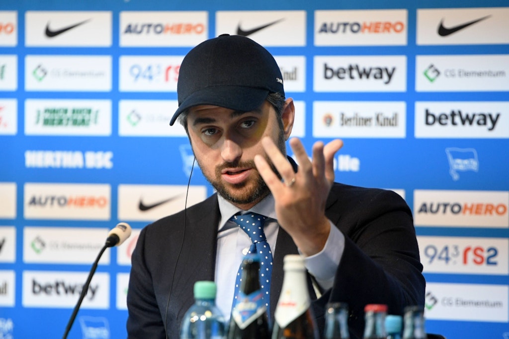 Soll bei der Suche nach neuem Geld auch nach Saudi-Arabien blicken: Josh Wander, CEO von 777 Partners und neuer Investor bei Hertha BSC.
