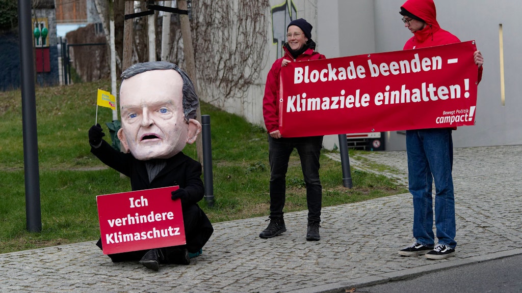 Klimaaktivisten werfen Verkehrsminister Volker Wissing seit längerer Zeit eine Blockade-Haltung vor.