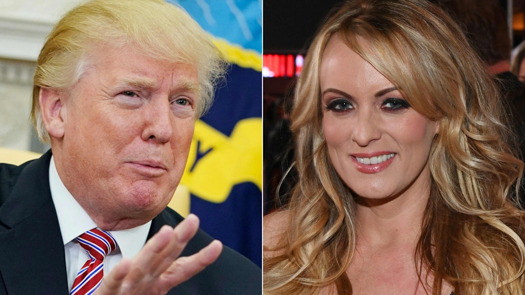 Der Spottname von Stormy Daniels für Ex-US-Präsident Donald Trump ist „Winzling“.