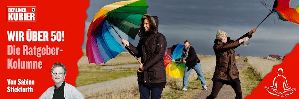 Ein Spaziergang bei stürmischem Schmuddelwetter kann sehr aufregend und lustig sein