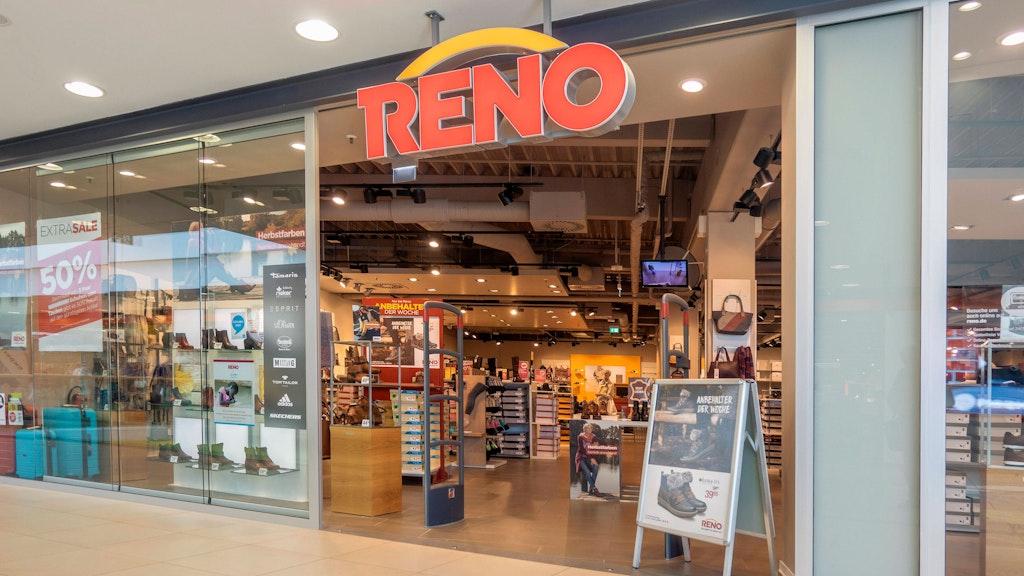 Die Schuhhandelskette Reno musste Insolvenz anmelden.