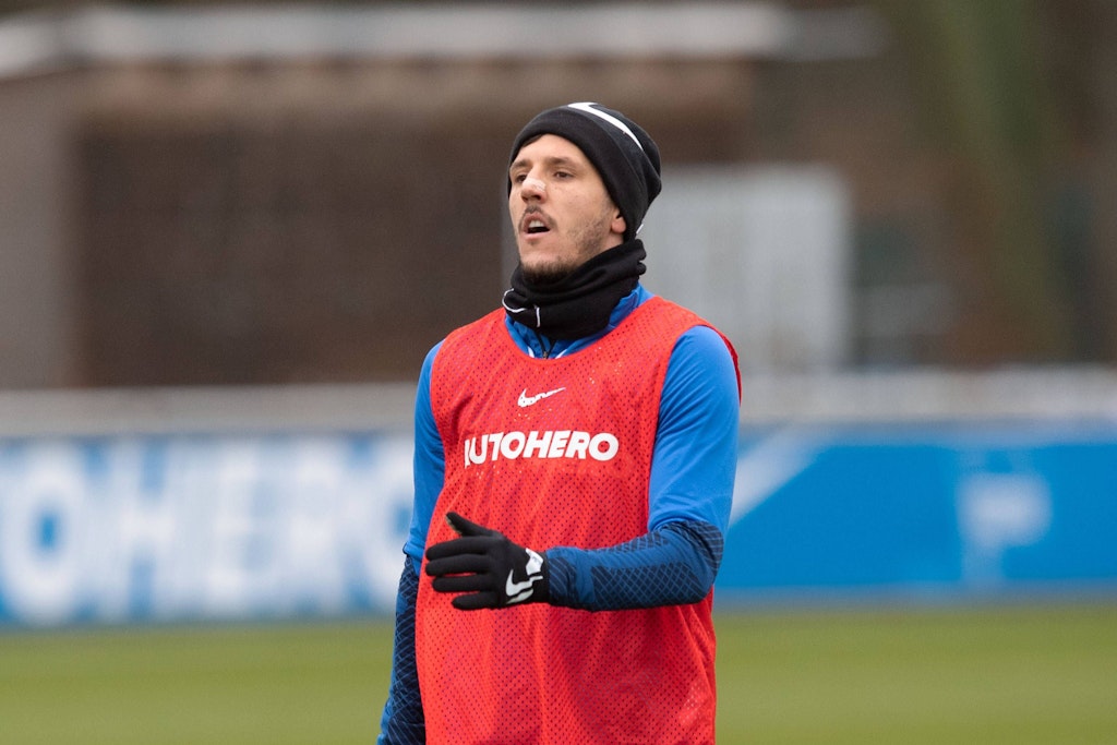 Stürmer Stevan Jovetic fällt wegen Verletzung bei Hertha BSC aus. Es ist nicht das erste Mal.