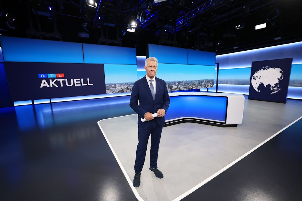 Peter Kloeppel, langjähriger Moderator der RTL-Hauptnachrichtensendung RTL Aktuell
