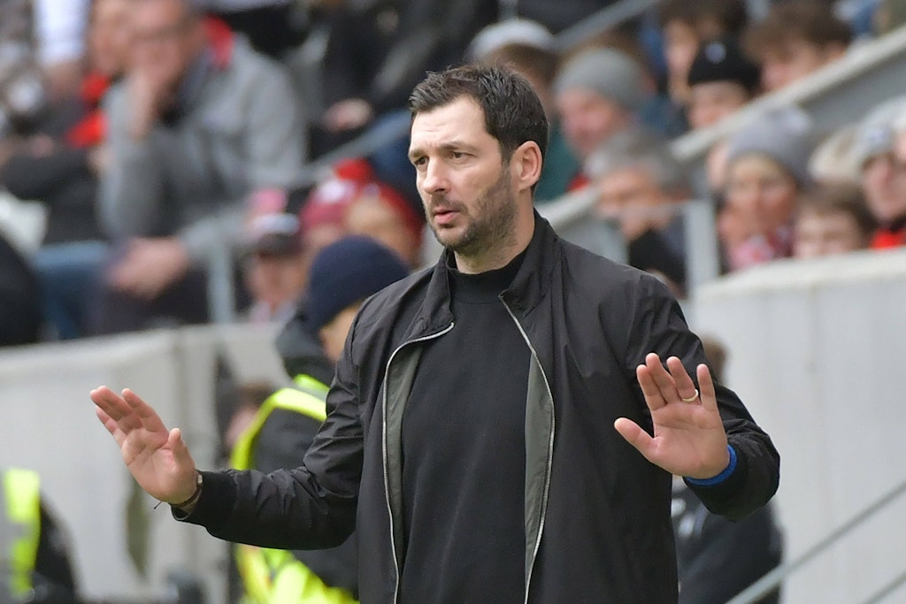 Hat Ideen und bewahrt bei Hertha BSC die Ruhe: Cheftrainer Sandro Schwarz.
