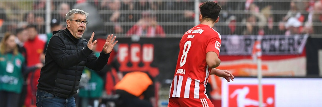 Trainer Urs Fischer war mit der ersten Halbzeit des 1. FC Union gegen Stuttgart nicht zufrieden und warnt seine Profis vor dem DFB-Pokal-Viertelfinale bei Eintracht Frankfurt. 