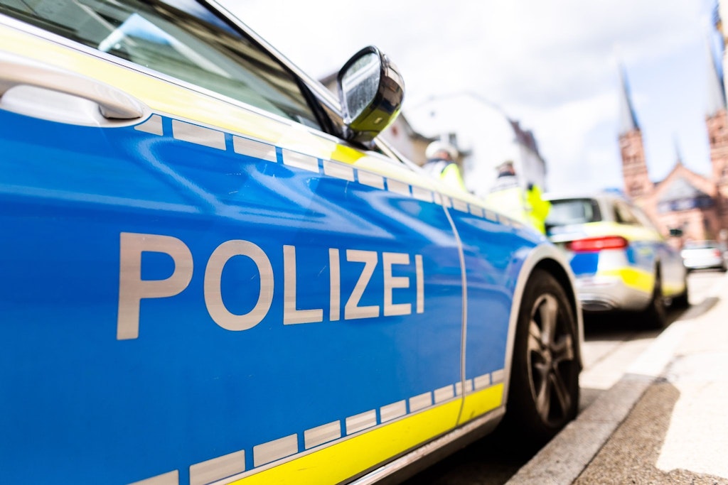 Ein Polizeiauto. (Symbolfoto)