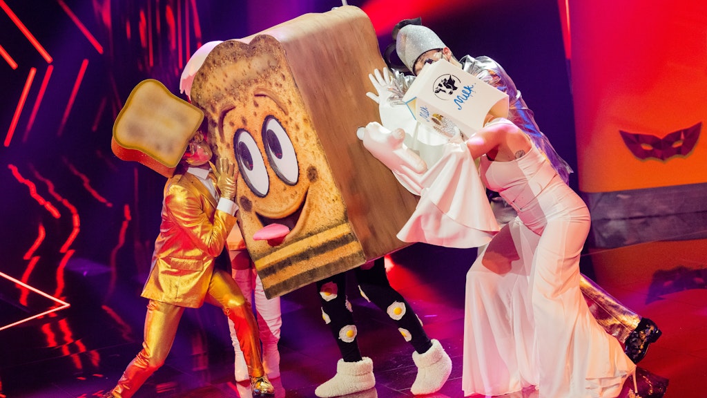 Einfach knusprig, dieser Toast! Schon in der ersten Folge von The Masked Singer überzeugte diese Figur die Zuschauer.