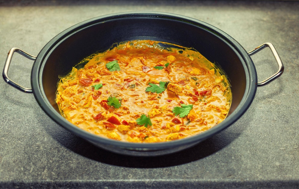Geniales Rezept für HähnchenCurry Cremig wie beim Inder