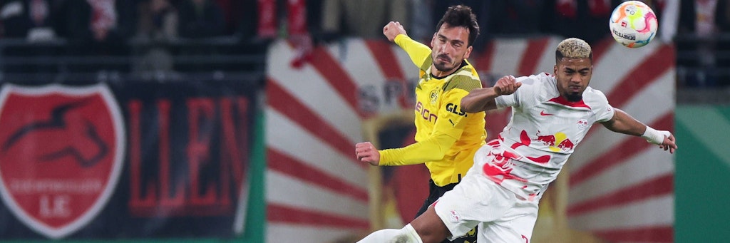 Sah sich nach Leipzigs Sieg gegen Dortmund ekelhaften Angriffen ausgesetzt in Netz:; Benjamin Henrichs.