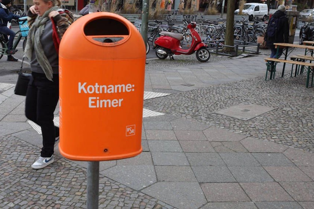 Bis die Hinterlassenschaften des Hundes im Eimer landen, ist es oft ein weiter Weg. 