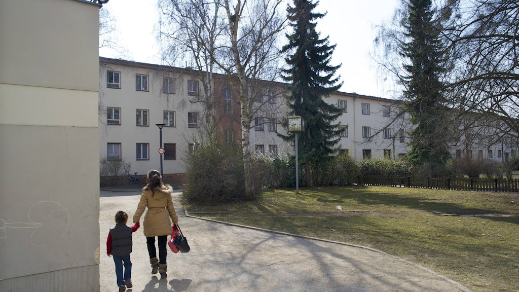 Das Berliner Notaufnahmelager in Marienfelde wurde am 14. April 1953 eröffnet (Foto vom 08.04.2013). Es war für alle DDR-Bürger, die legal oder illegal die Berliner Mauer überwinden konnten, die erste Anlaufstelle.