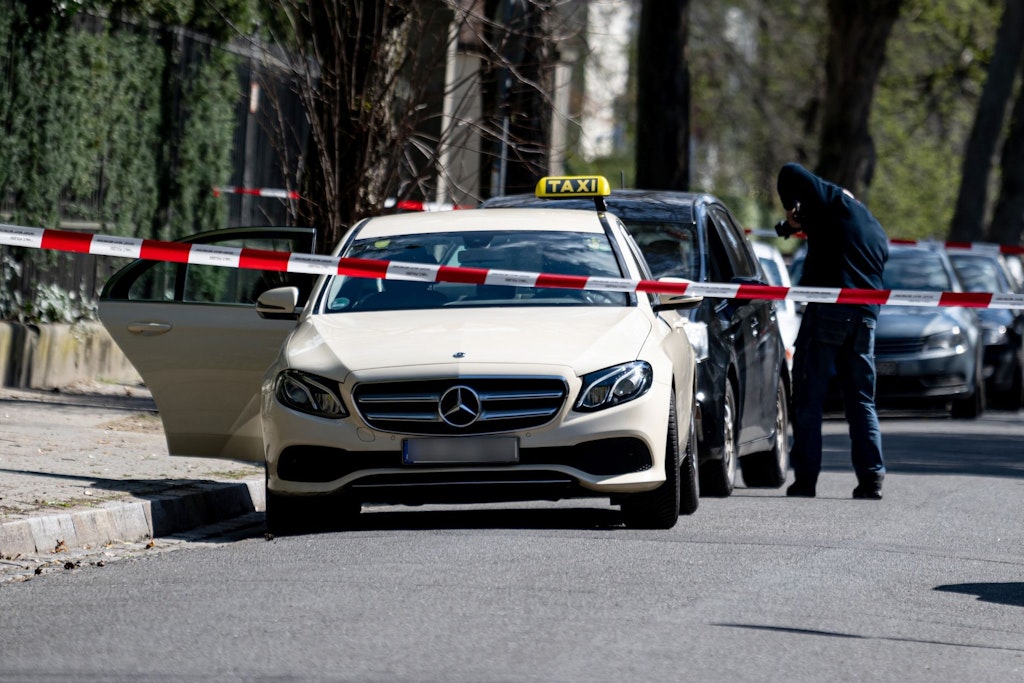 Der Taxifahrer fuhr den Täter in diesem Fahrzeug nach Grunewald.