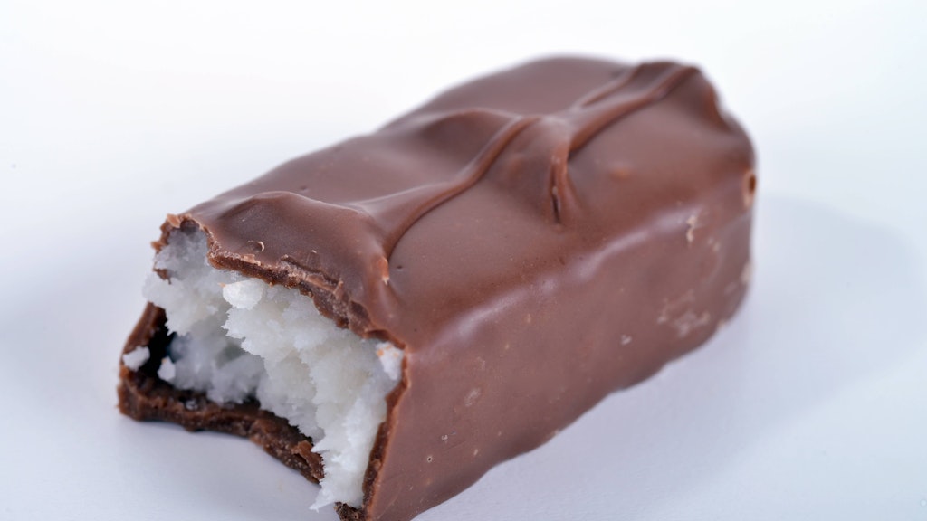 Der Bounty-Kuchen ohne Backen schmeckt wie der beliebte Schoko-Riegel.