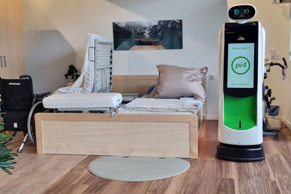 Service-Roboter können in der Pflege Mitarbeiter entlasten. Ersetzten können sie die menschliche Zuwendung nicht.