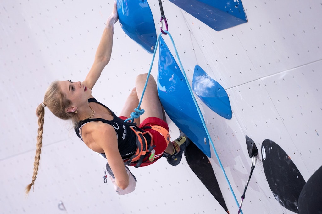 So schön kann Bouldern sein! Hannah Meul hat ihr Kletterhobby versilbert: Bei der Kletter-EM 2022 kam sie auf den zweiten Platz. Aber auch ohne Wettkampf-Ehrgeiz macht der Sport viel Spaß.
