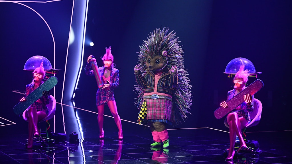 Der Igel ist bei „The Masked Singer“ sicher in der nächsten Runde. Nur: Welcher Star steckt unter der Maske?
