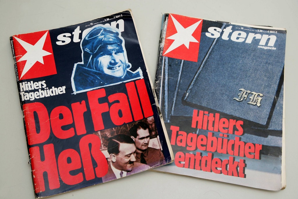 Der Stern ging den gefälschten Hitler-Tagebüchern auf den Leim.