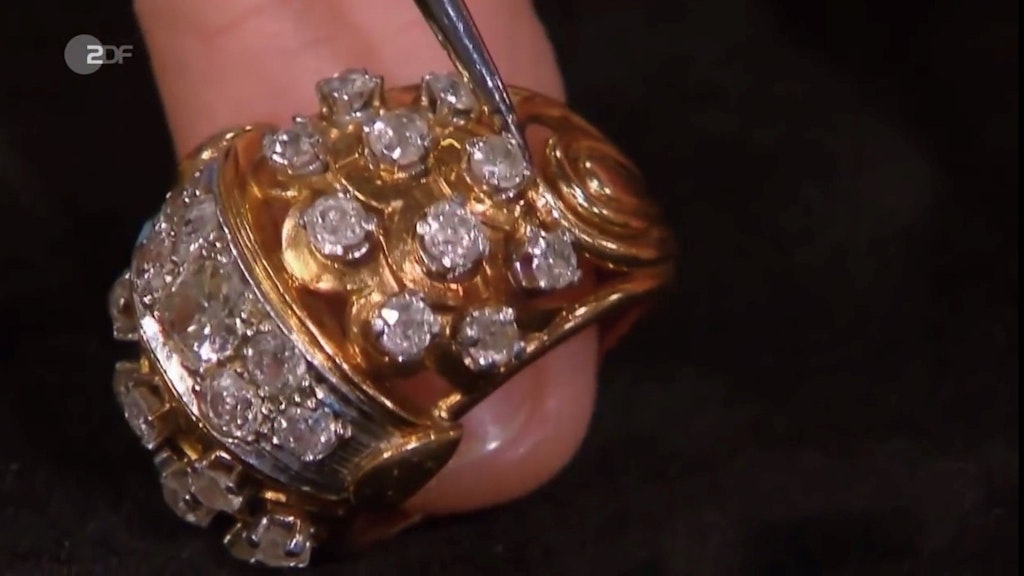 Die Diamanten im Ring bei „Bares für Rares“ haben keine gute Qualität.