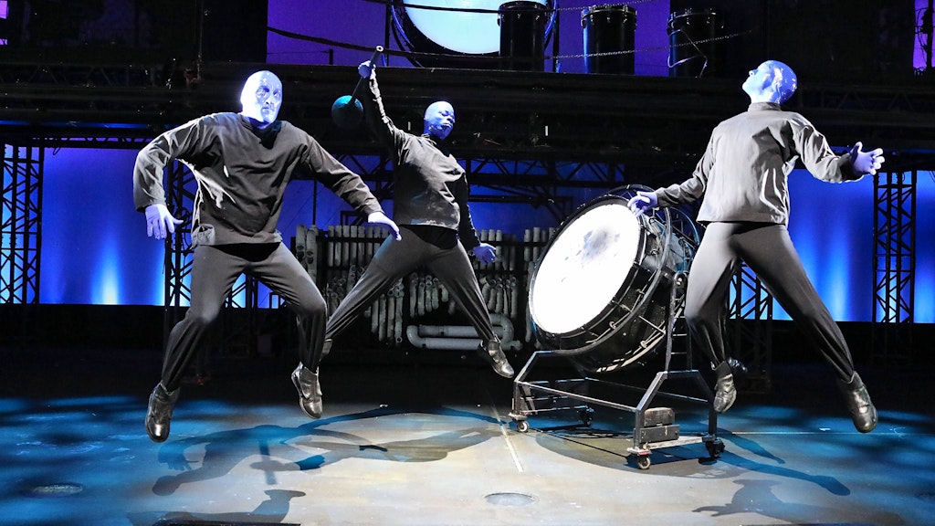 Die Blue Man Group begeisterte bereits über fünf Millionen Zuschauer in Berlin.