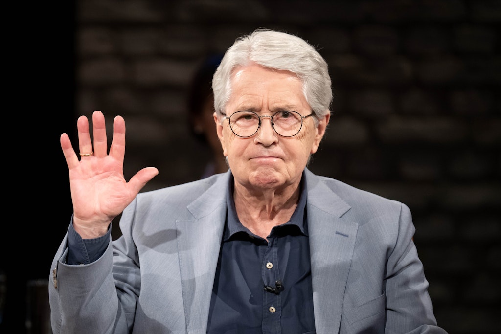 Showmaster und Fernsehmoderator Frank Elstner hat Verständnis für die Anliegen und Aktionen der Klimaaktivisten von der Gruppe Letzte Generation. (Archivfoto) 