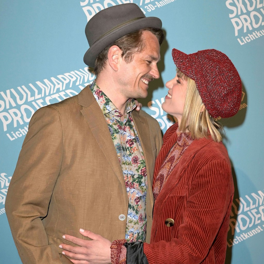 Isabell Horn und ihr Partner Jens Ackermann genießen einen Abend ohne ihre Kinder.