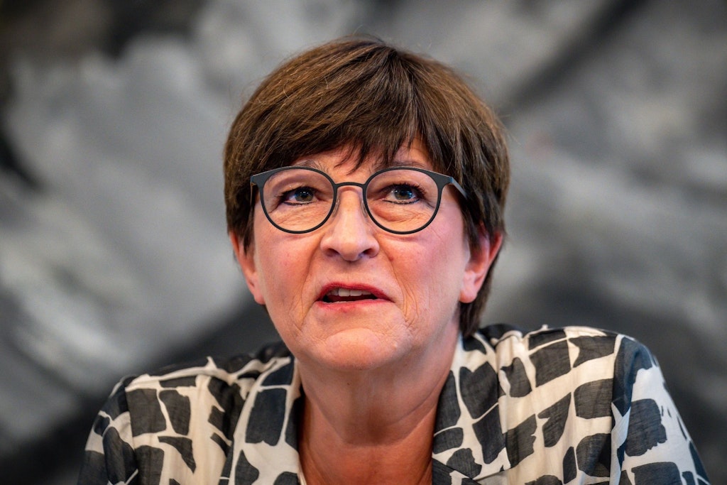Saskia Esken, SPD-Bundesvorsitzende. (Archivbild)