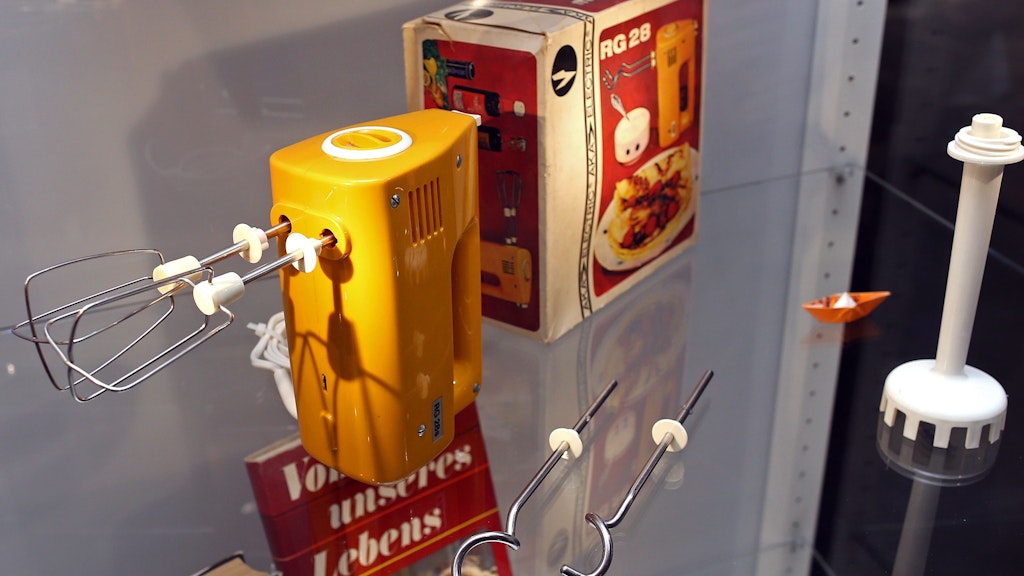 Das Rührgerät RG28 sieht man nicht nur im Berliner DDR-Museum, es findet man auch noch in so manchem Haushalt.