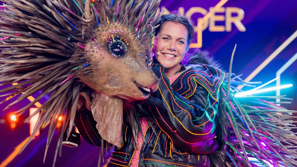 Schauspiel-Star Felicitas Woll war der Igel bei „The Masked Singer“.