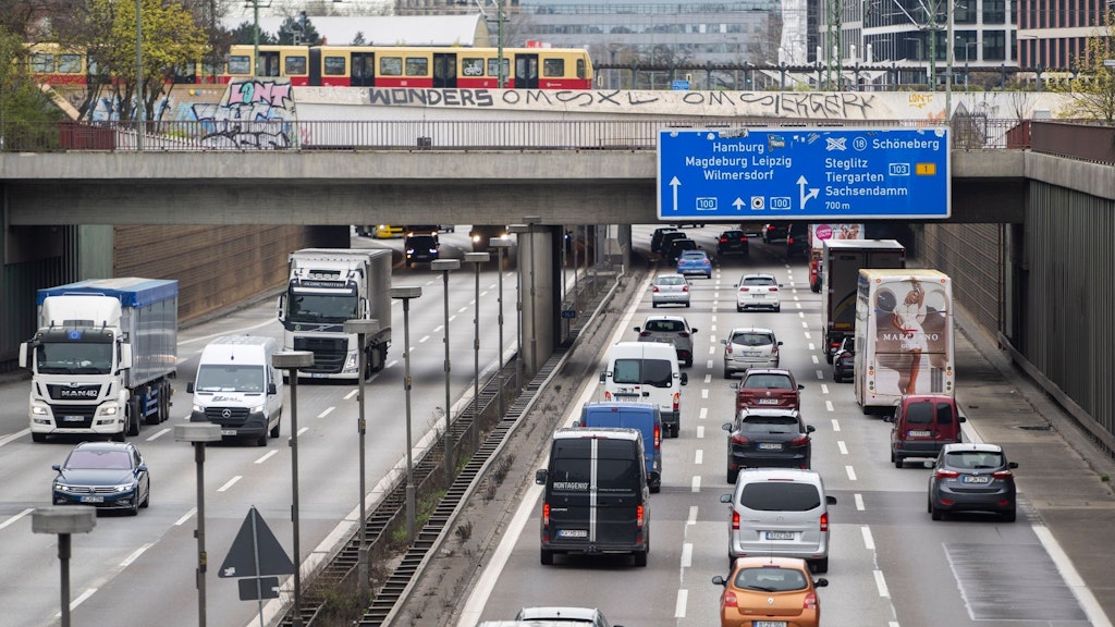 Der Verkehr in Berlin bietet jeden Tag neue Überraschungen.