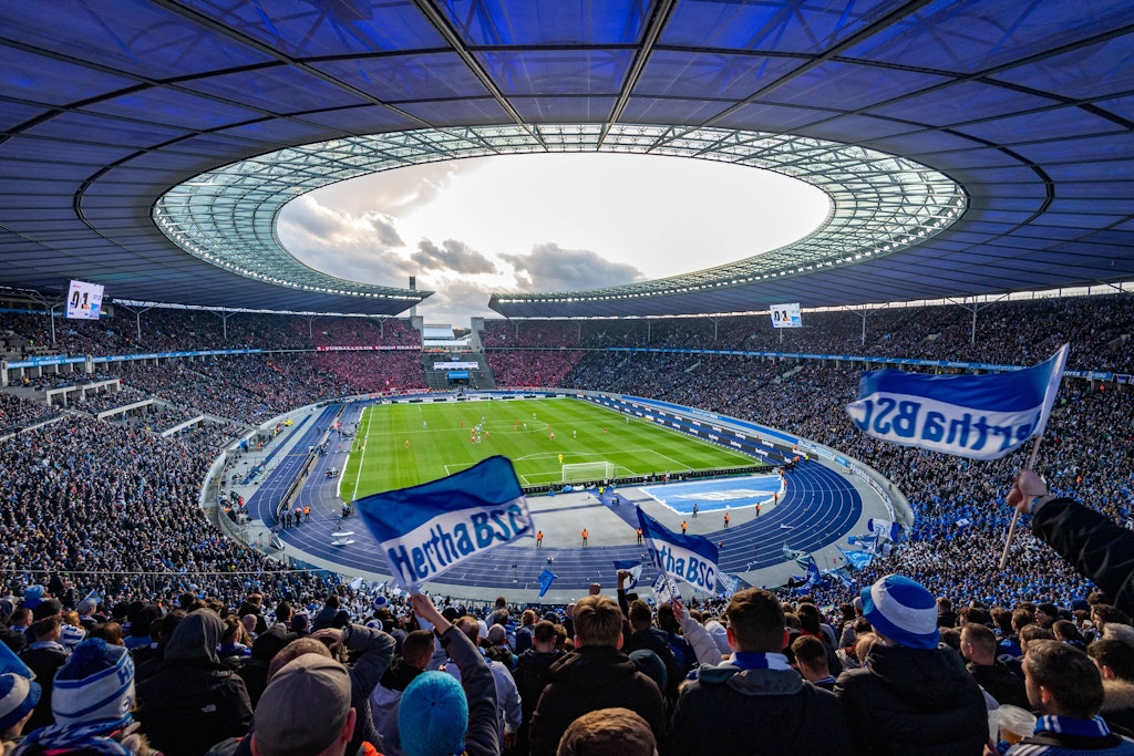 Das Olympiastadion ist eine Riesenschüssel, für Hertha BSC aber auch eine Riesenchance.