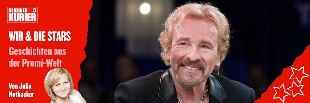 Wenn Thomas Gottschalk auf den roten Teppich kommt, wollen ihn alle.