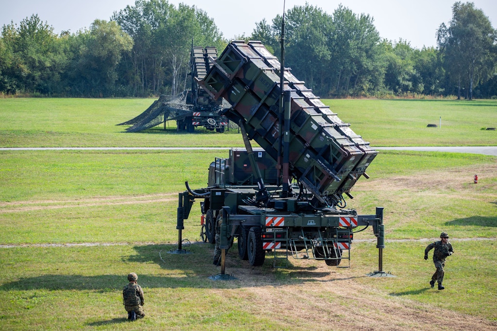 Patriot-Flugabwehrsystem der Bundeswehr: Paradox aber deutsche Waffen retten ukrainische Leben.
