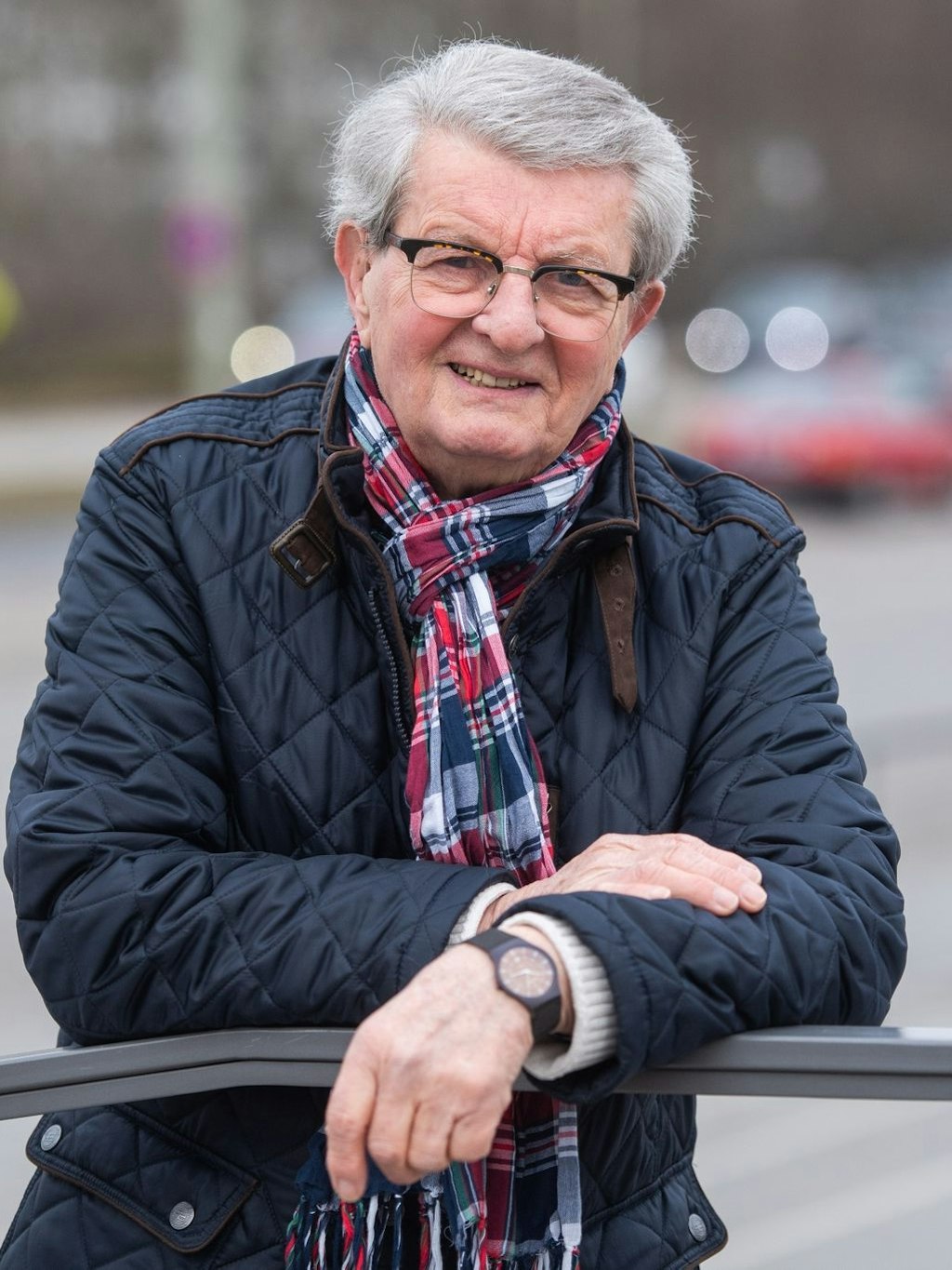 Der langjährige Nachrichtensprecher im DDR-Fernsehen, Klaus Feldmann, ist im Alter von 87 Jahren gestorben. Hier auf einem Archivbild aus dem Jahr 2021. 