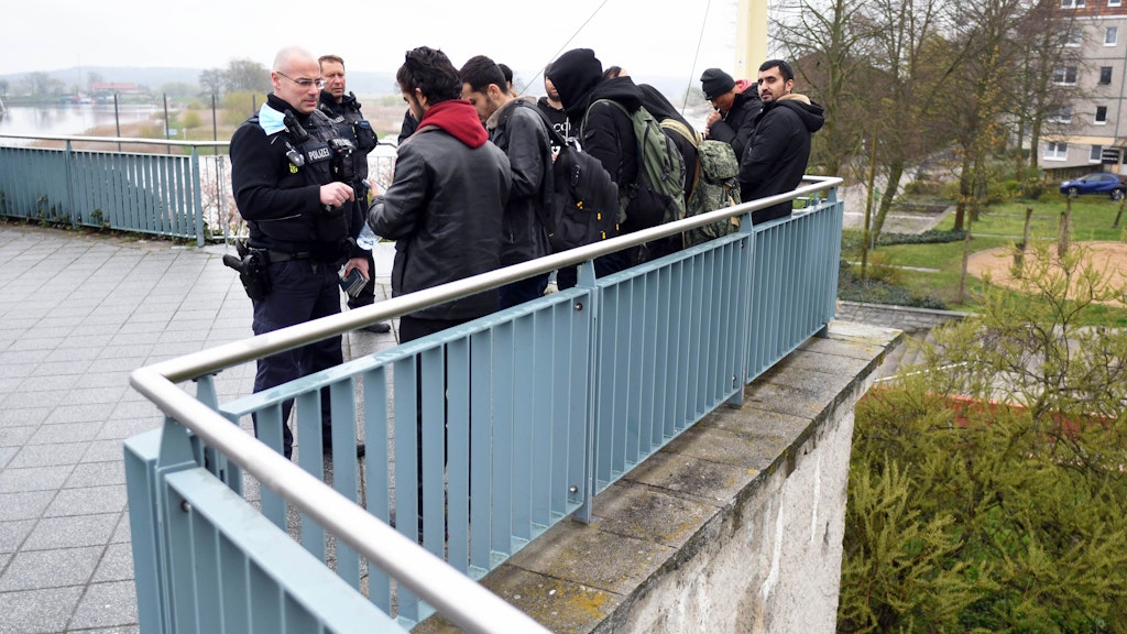 Die Bundespolizei geht in Frankfurt (Oder) gegen Schleuserkriminalität vor. 