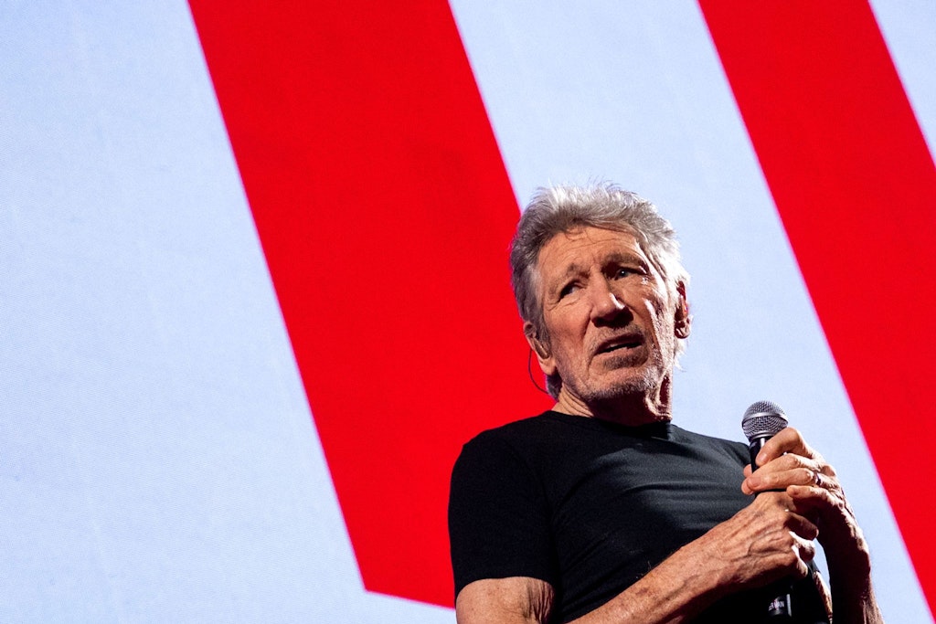 Der britische Musiker Roger Waters bei dem Auftakt seiner Deutschland-Tour „This Is Not A Drill“ in der Barclays Arena in Hamburg. 