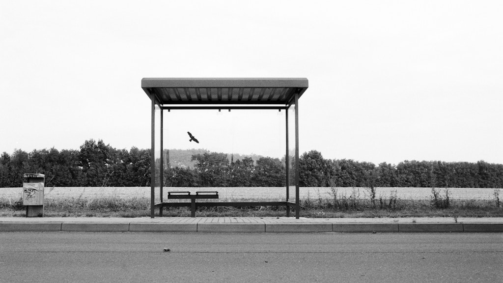 Ein Bild vom Rand der Großstadt.