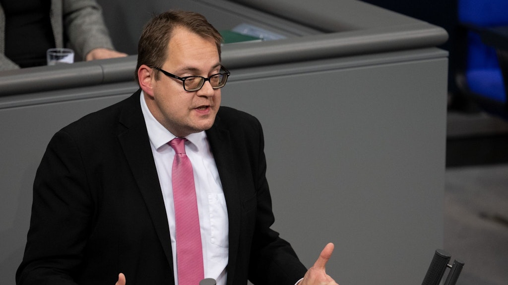 Sören Pellmann, Ostbeauftragter der Linken. 