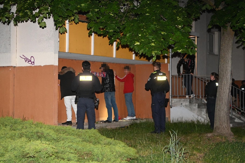 Die Jugendlichen wurden in Marzahn von der Polizei gestellt.