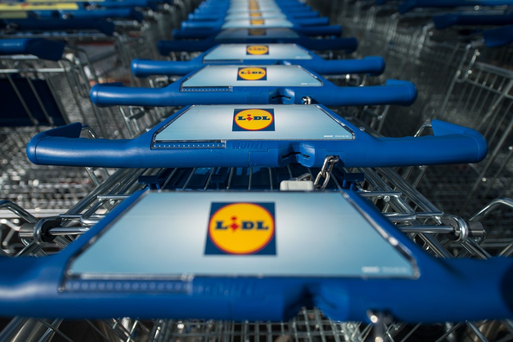 Lidl: Geht es nach Handels-Forschern, liegt das Unternehmen im Rennen der Discounter-Einkaufswagen vorn ...
