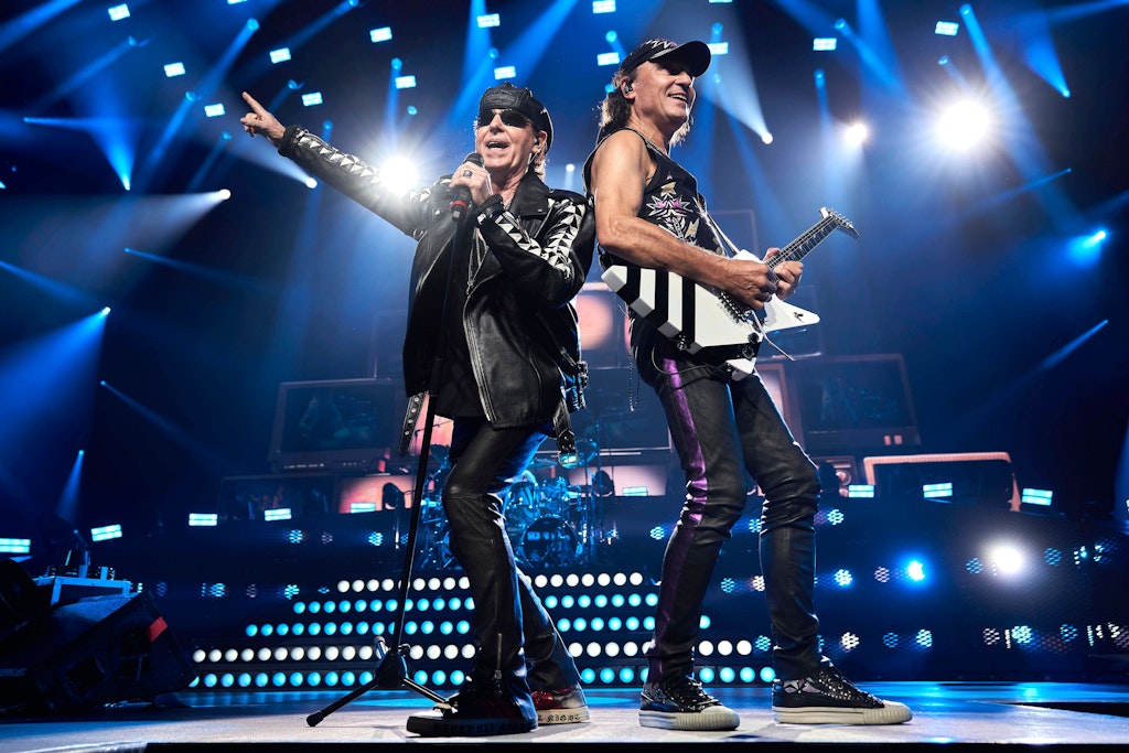 Klaus Meine und Matthias Jabs von den Scorpions: Ihr Konzert kann zu Verkehrsproblemen in Friedrichshain durch anreisende Fans führen - laut Verkehrsinformationszentrale Berlin.