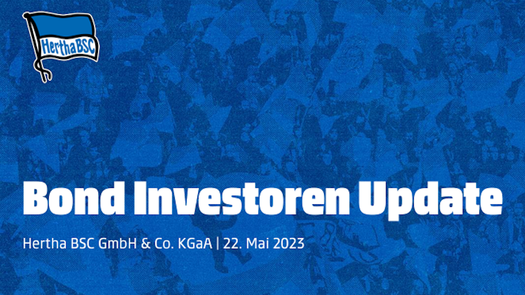 Vergangenen Dienstag teilte Hertha den Aktionären der 40-Millien-Anleihe die dramatische Lage mit und bat um Verlängerung des Finanzpapiers.