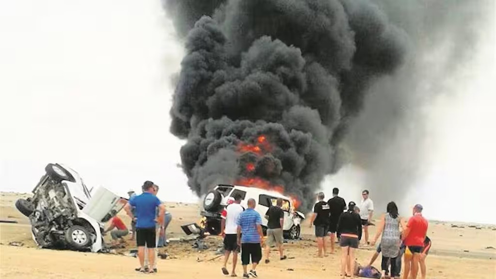 Ein schrecklicher Unfall löscht sechs Menschenleben aus. Noch immer läuft in Namibia ein Prozess gegen den namibischen Unfallfahrer.