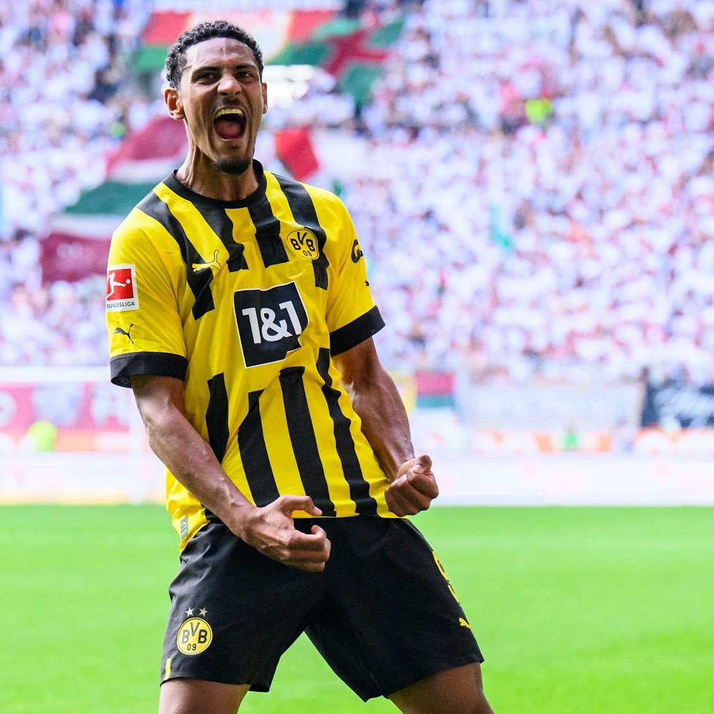 Kann sich am Samstag mit dem BVB die Meisterschale sichern: Dortmund-Stürmer Sébastien Haller.