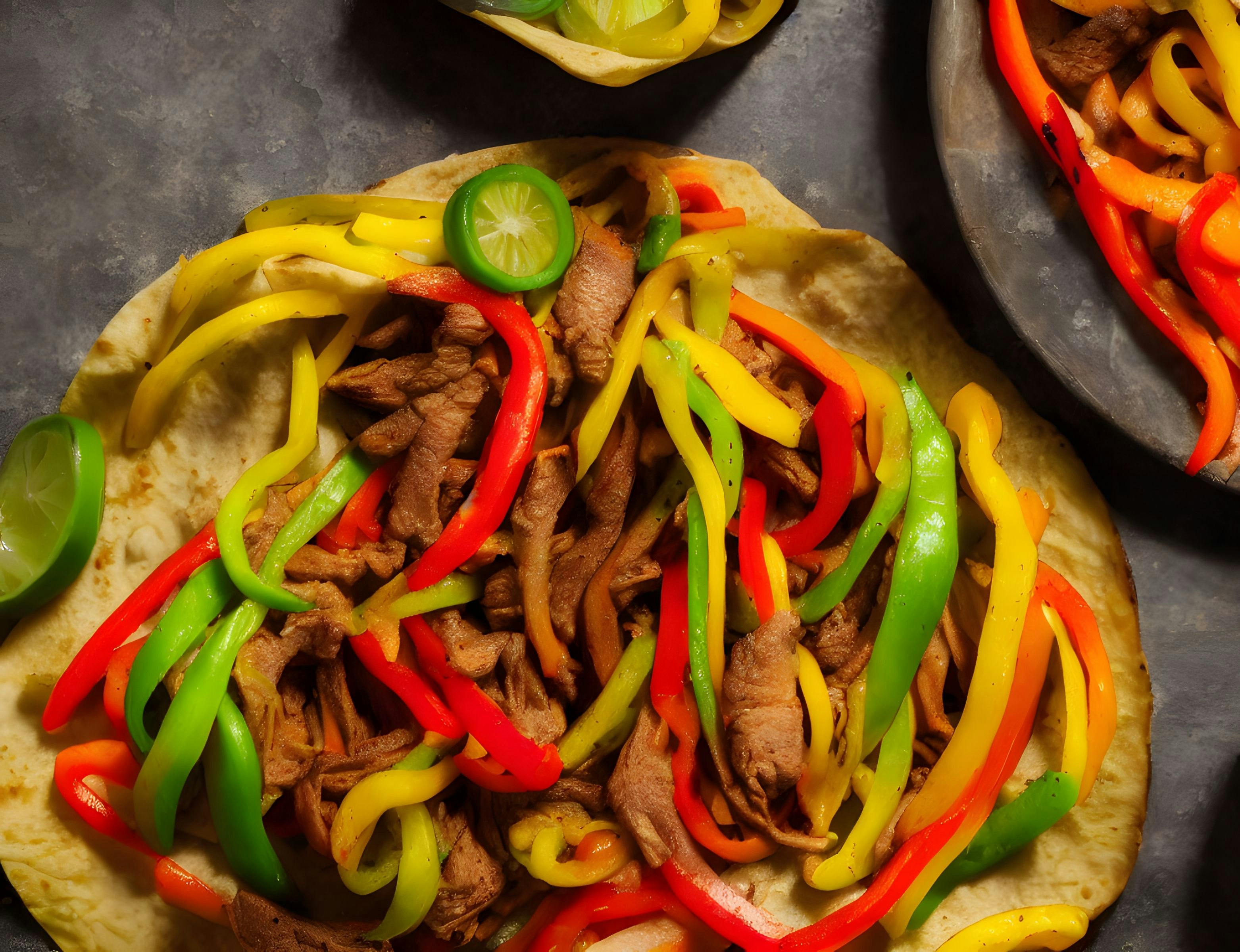 Perfekter Wrap: Würzige Hähnchen-Fajitas – hier das Rezept