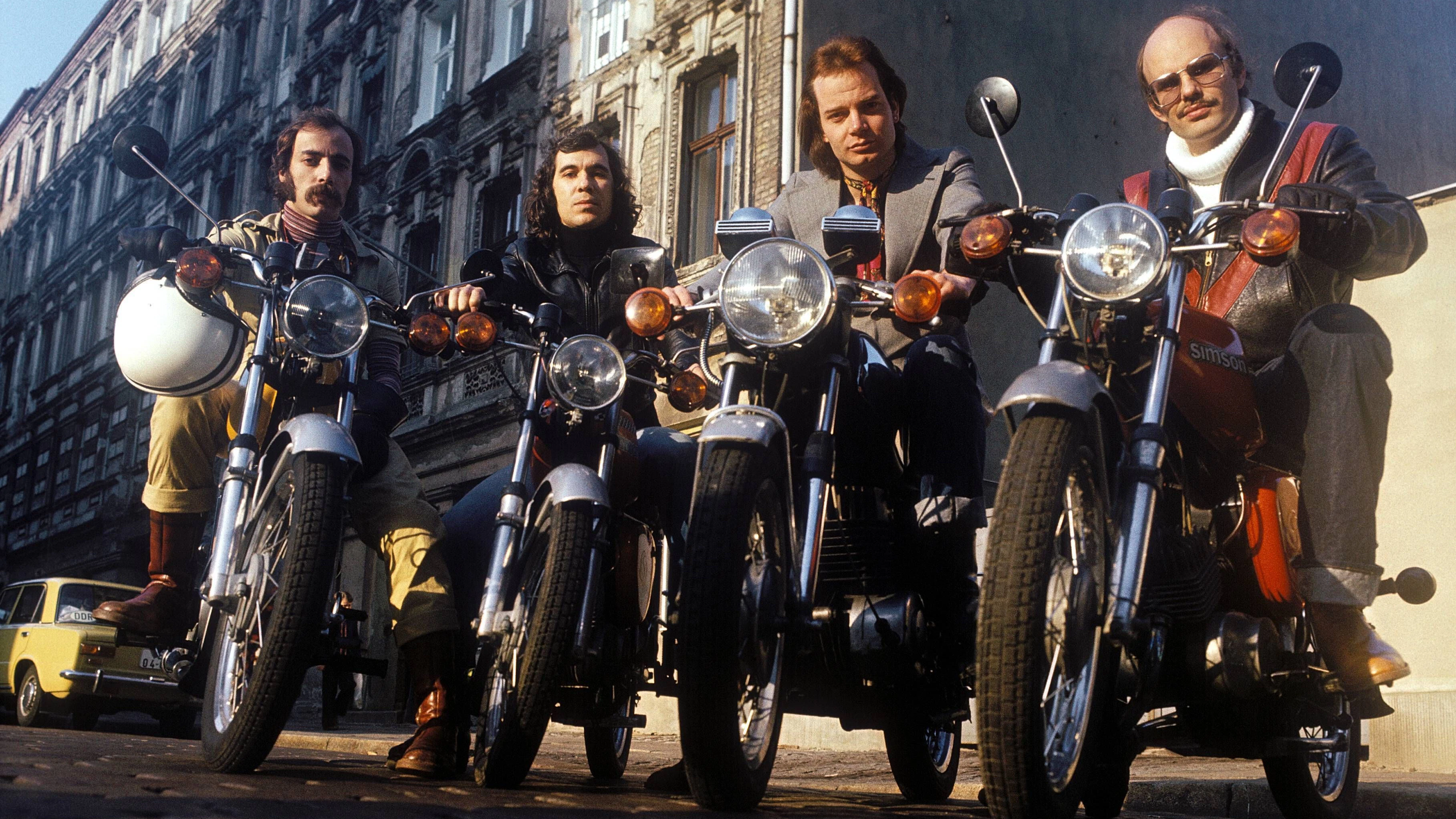 Nicht nur im Prenzlauer Berg: Fritz Puppel (re.) von City und seine Musiker waren die Rock-Kings in der DDR.&nbsp;