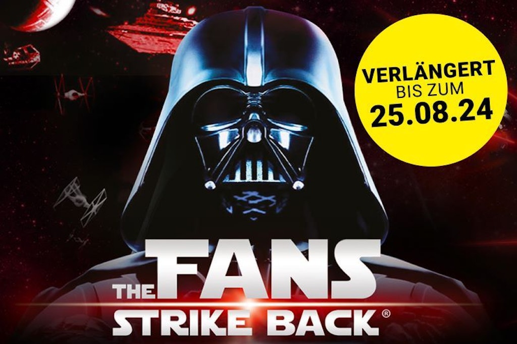 Bei der „The Fans Strike Back“-Ausstellung erlebst Du Droiden, Chewbaccas, Jedi-Ritter, Lichtschwerter u.v.m. aus dem STAR WARS Universum. Möge ...