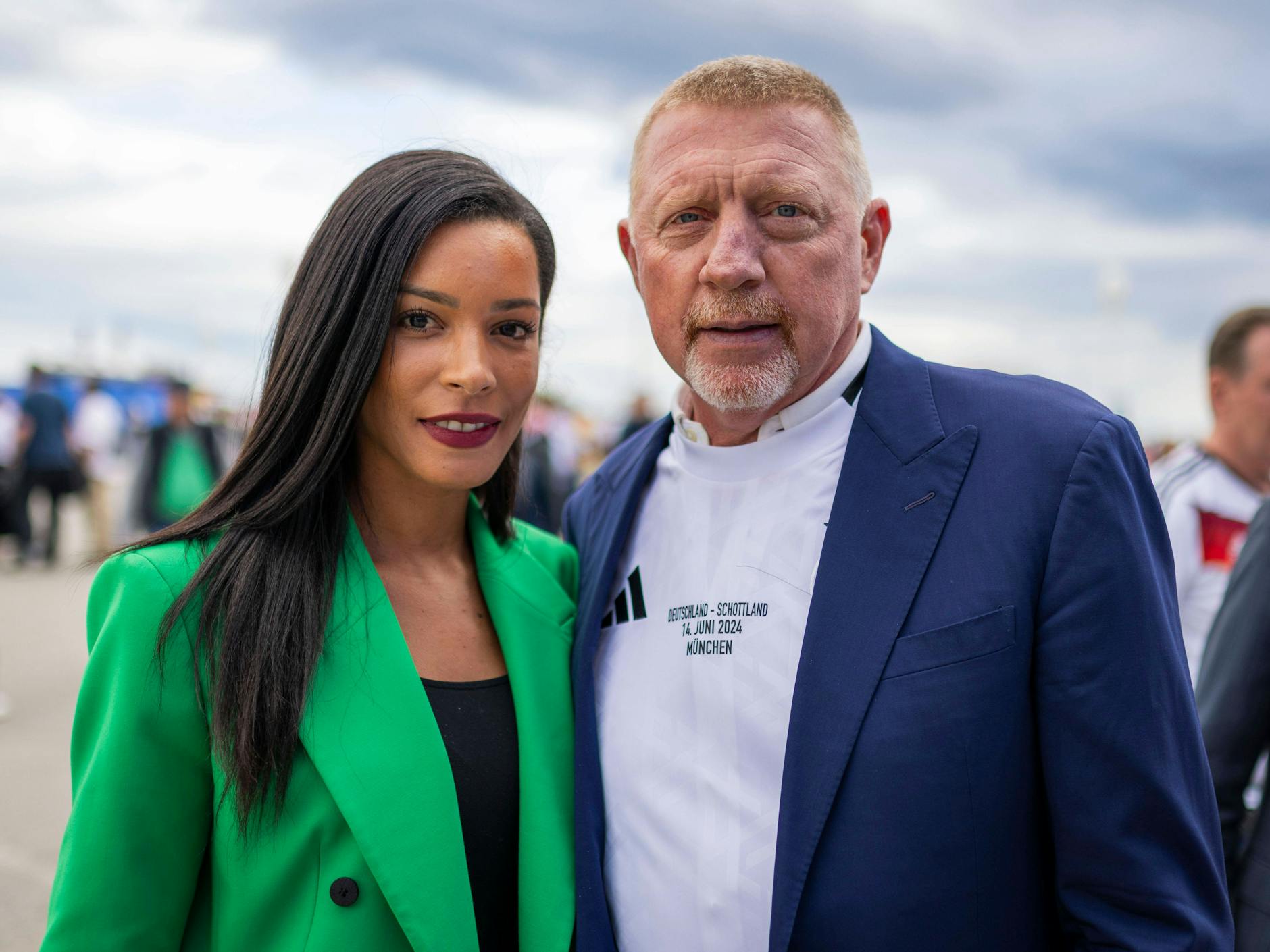 Boris Becker und Lilian haben sich verlobt.